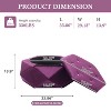 Christopher Knight Home Florence Modern Velvet Polygon Diamond Tufted Storage Ottoman - 3 of 4