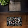 Stupell Industries Dark Flowers & Garden Friends Printed Anti-Fatigue Floor Mat, design by Ani Del Sol, 30"x18" - 2 of 4