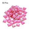 Unique Bargains Square Acrylic Flat Back Heart DIY Crafting Decor Jewelry Rhinestone 50 Pcs - 3 of 4