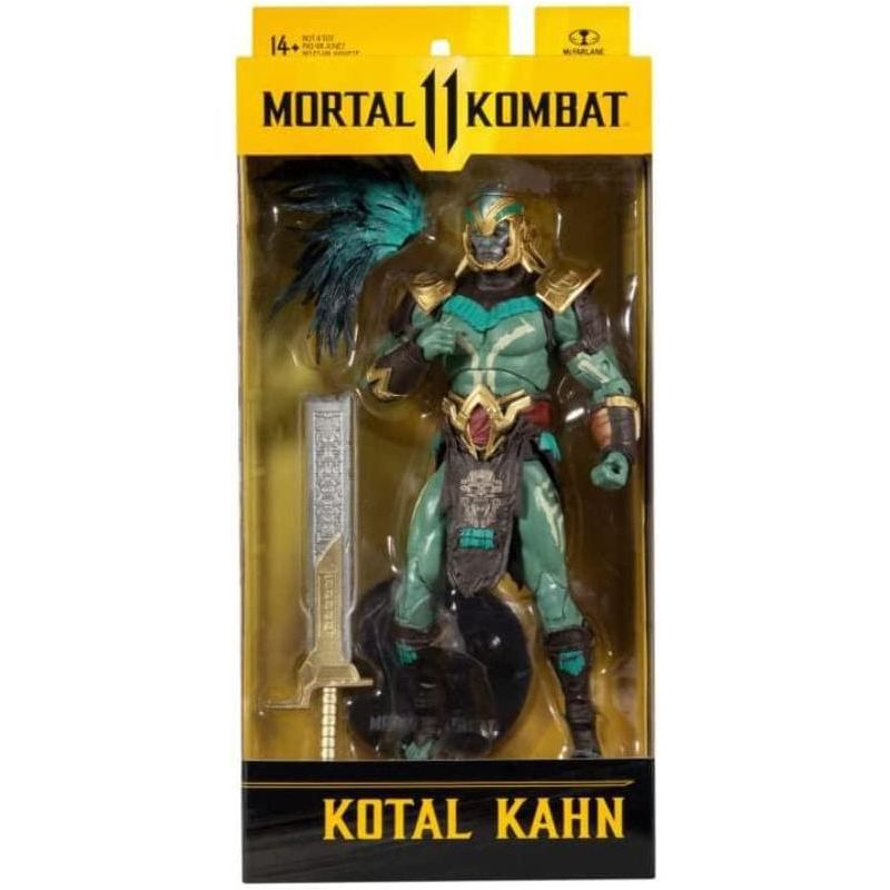 Mcfarlane Toys Mortal Kombat 7 Inch Action Figure | Kotal Kahn (Cutter of Men Skin), 2 of 4