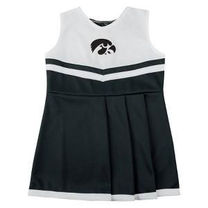NCAA Iowa Hawkeyes Toddler Girls' Cheer Dress Set - 1 of 3