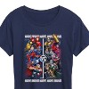 Women's - Marvel - Heros Vs Villains Short Sleeve Graphic T-Shirt - 2 of 4