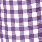 purple orchid gingham