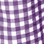 purple orchid gingham