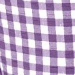 purple orchid gingham