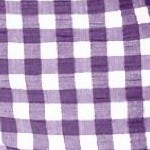 purple orchid gingham