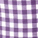 purple orchid gingham