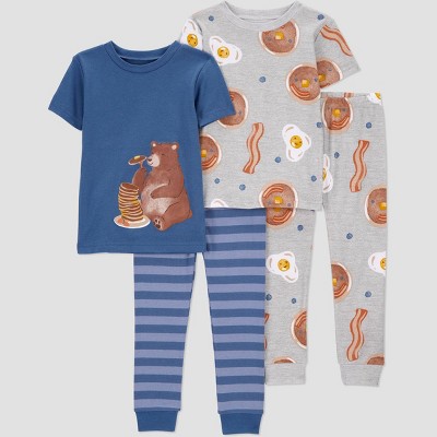 Carter's Just One You® Toddler Boys' 4pc Cotton Short Sleeve Pajama Set