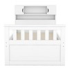 KIGFTSOD Captain Platform Bed Frame with Storage Bookcases and Shelves,Four Drawers - 4 of 4