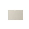 17" Ceara Accent Table White Finish - Acme Furniture: Glass Door, Fret Work, Storage - 3 of 4
