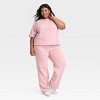 Women's Leisure Studio Short Sleeve Fleece Top - Universal Thread™ - 3 of 3