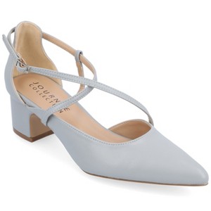 Journee Women's Galvinn Medium and Wide Width Pumps - 1 of 4