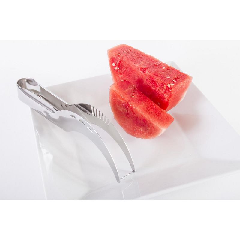 Kitchen + Home Watermelon Slicer Corer and Server - Stainless Steel, 4 of 6