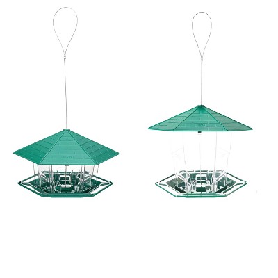outdoor Hanging hummingbird feeder garden bird feeder foldable feeder sunscreen antifreeze bird cage