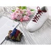 INSPIRE CHIC Dual Colored Durable Striped Shoelaces 1 Pair - 4 of 4