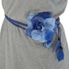 Unique Bargains Women's Flower Tie Adjustable Waist Belt 1 Pc - 2 of 4