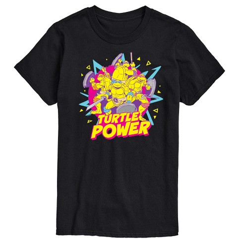 Men's - Teenage Mutant Ninja Turtles - Turtle Power 90s Short Sleeve Graphic T-Shirt - image 1 of 4