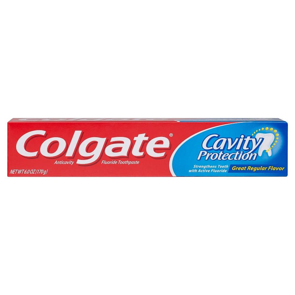 UPC 035000509000 product image for Colgate Cavity Protection Toothpaste with Fluoride - 6oz | upcitemdb.com