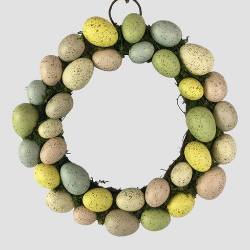 15 5 Decorative Easter Egg Wreath Threshold Target