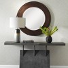 Uttermost Dutton Dark Walnut Round Mirror - 2 of 4