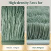 Fluffy Shaggy Rug: Tie-Dyed Furry Non-Shedding Plush Rug – Fuzzy Accent Carpet for Living Room, Bedroom | Soft Feet-Friendly Home Decor Floor Cover - 4 of 4