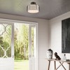 Livex Lighting Blanchard 1 - Light Semi-Flush Mount in  English Bronze - 2 of 4