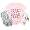 Simply Sage Market S.W.Smiley Retro Smiley Face Short Sleeve Tee - XS - Pink - 3 of 4