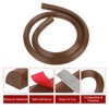 Unique Bargains Flexible Quarter Round Molding Silicone Peel and Stick Trim Self Adhesive Shower Water Barrier - 3 of 4
