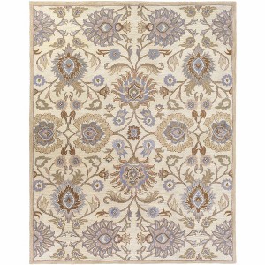 Hauteloom Conesus Hand Tufted Ivory 1109 Wool Rug - 1 of 4
