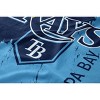 MLB Tampa Bay Rays Painted Plate Ultra Soft Blanket: Sports Team Logo Throw - 2 of 3