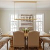 CityFurn 7-Light 55" W Modern Linear Chandelier Kitchen Island Lights - 2 of 4