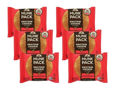 Munk Pack Snickerdoodle Protein Cookie - 6 bars, 2.96 oz
