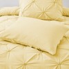 Peace Nest 3 Pieces Pinch Pleat Comforter and Pillowcases Set, Soft Lightweight Fluffy All Season Bedding Set - 3 of 4