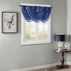 MAYEERTY Faux Silk Waterfall Embellished Valance - 4 of 4