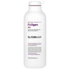 Dr.ForHair Folligen Shampoo, Silk, 16.91 fl oz (500 ml) - 1 of 3