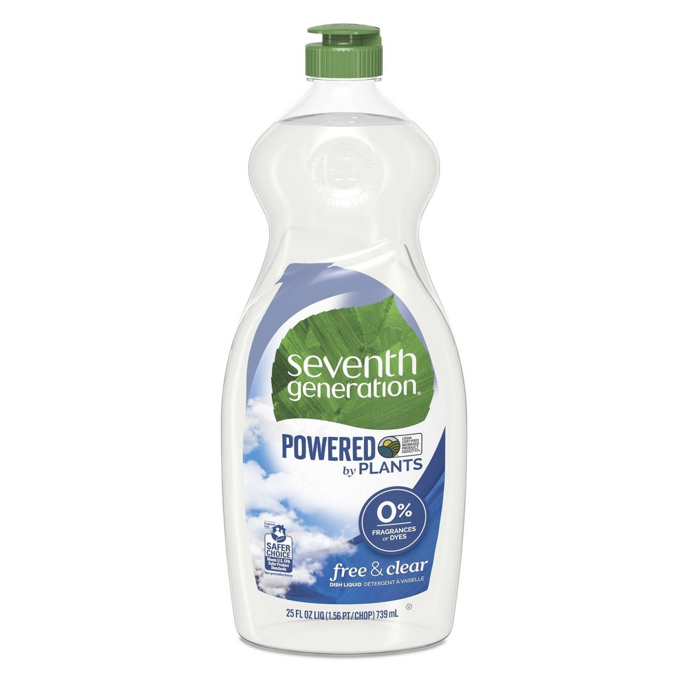 UPC 732913227334 product image for Seventh Generation Free & Clear Liquid Hand Dish Soap - 25oz | upcitemdb.com