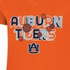 NCAA Auburn Tigers Girls' V-Neck T-Shirt - 3 of 3