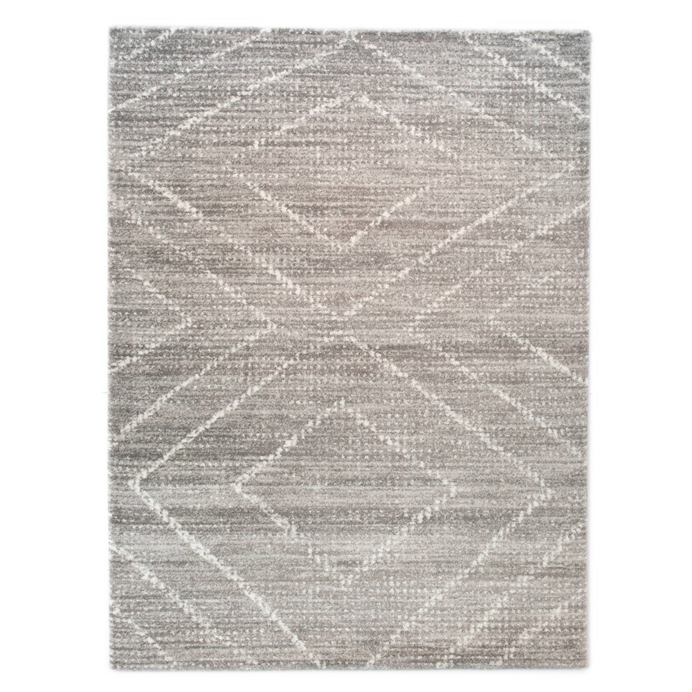 Photos - Doormat 5'3"x7' Sienna Transitional Geometric Rug Taupe - Balta Rugs