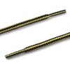 Elerevyo Round Rope Dual Colored Striped 0.2" Thick Boot Sneakers Shoelace 3 Pairs - 4 of 4