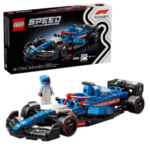 LEGO Speed Champions Visa Cash App RB VCARB 01 F1 Race Car Model Kit 77246 - 1 of 4