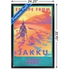 Trends International Star Wars: Jakku - Escape from Jakku Framed Wall Poster Prints - 3 of 4