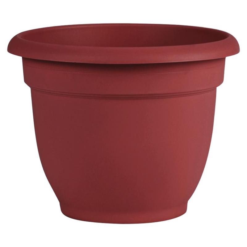Bloem Ariana 5.1 in. H X 6 in. D Resin Planter Burnt Red, 1 of 2