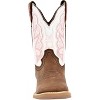 Kids Durango® Lil' Rebel Pro™ Big Kid's Trail Brown and White Western Boot - image 3 of 4