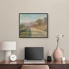 Art Remedy Monet - Road of La Roche Guyon Classic Monet Art Prints Framed - 2 of 4
