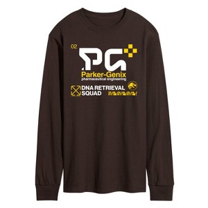 Men's - Jurassic World: Rebirth - Dna Squad Long Sleeve Graphic T-Shirt - 1 of 2