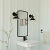 Vaxcel Canton 1 - Light Vanity in  Black/Matte White - 2 of 4