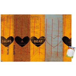 Trends International John W. Golden - Skips a Beat Unframed Wall Poster Prints - 1 of 4