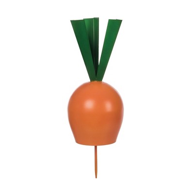 Transpac Metal Carrot Garden Yard Stake Home Decorations Easter