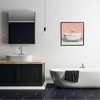 Stupell Industries Orange Cat in Bathtub Black Framed Giclee Art - 2 of 4