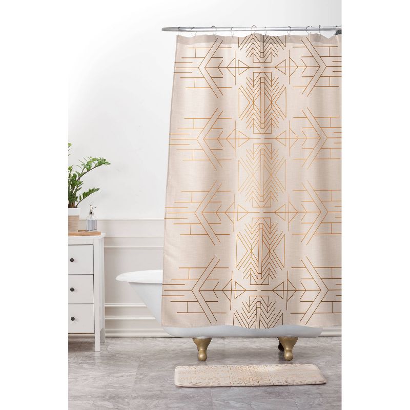 Holli Zollinger ESPRIT Shower Curtain Beige - Deny Designs, 3 of 6